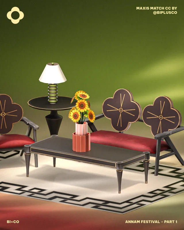 BI+CO Annam Festival - Part 1 Christmas and New Year’s are at the doorstep. That’s why this time we are eager to celebrate the final month of 2025 with a vibrant and tr de biplusco para Los Sims 4