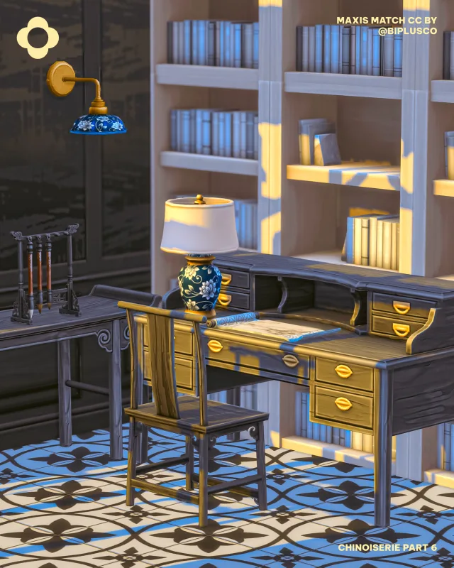 Chinoiserie Part 6 - Still Brush, Quiet Light The latest Patch broke a lot of CC and Mod, ours are no exception. Some of our older sets back in 2024 are reported to be broken. We&r de biplusco para Los Sims 4