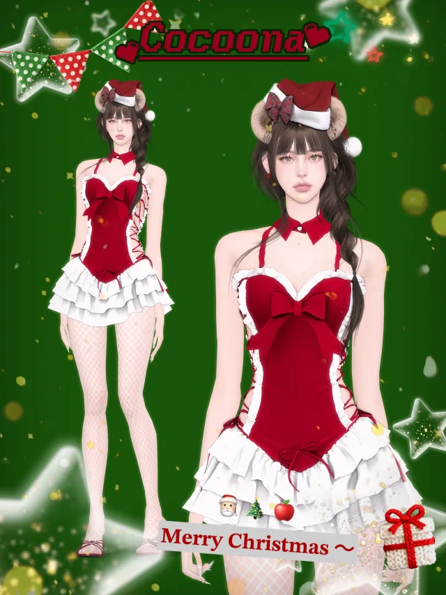 Vista previa de Cocoona_Christmas Love, crear un sim de cocoona-sims para Los Sims 4.