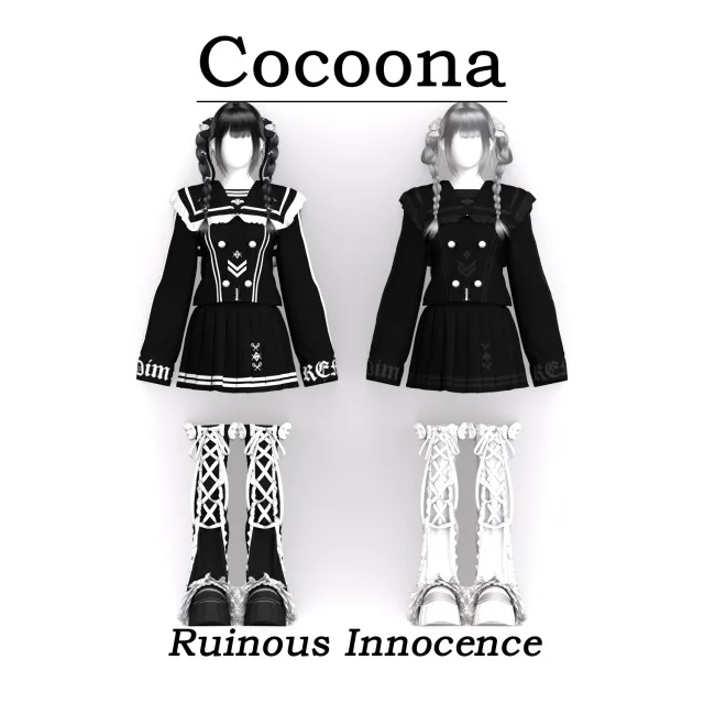 Vista previa de Cocoona_Ruinous Innocence, crear un sim de cocoona-sims para Los Sims 4.