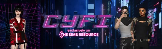 Vista previa de Cyberpunk Jacket (Male), ropa de oranos para Los Sims 4.