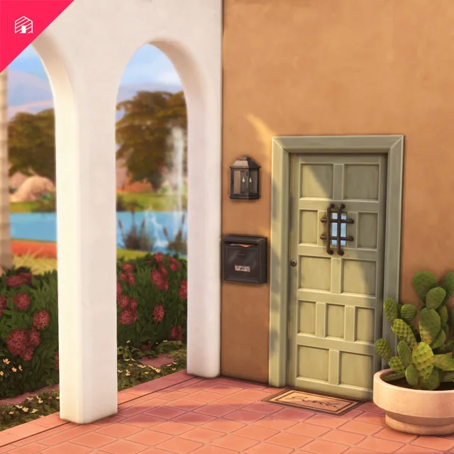 Vista previa de DelSol - Part Two, construir y comprar de harrie-cc para Los Sims 4.