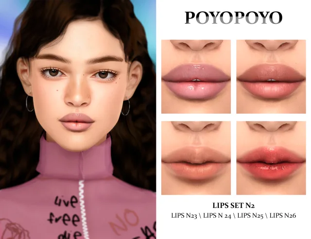 Vista previa de Download early access public release 23112022, maquillaje de poyopoyosim para Los Sims 4.