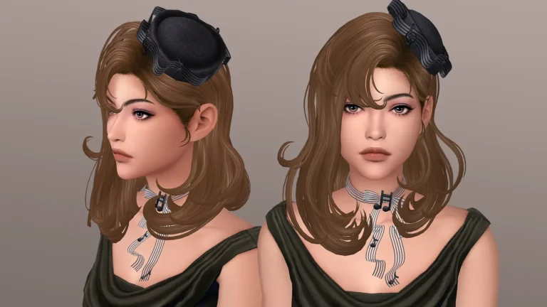 El primer cabello estilo Alpha llega al Mercado de Los Sims 4 | Simlish4