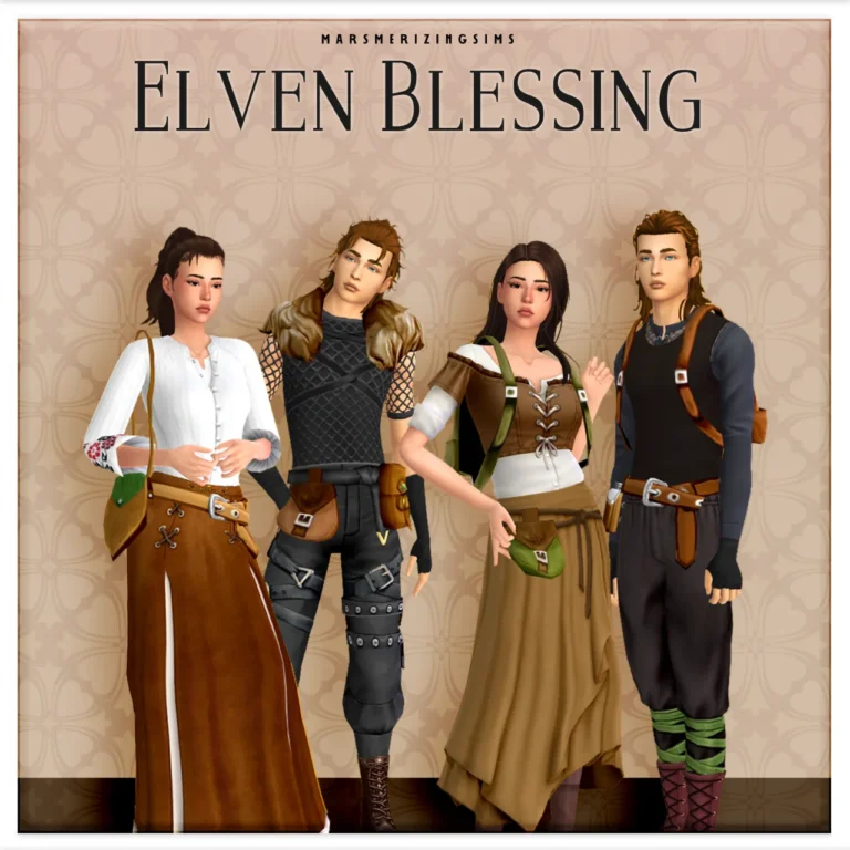Elven Blessing (Public May 2nd) de marsmerizing-sims para Los Sims 4
