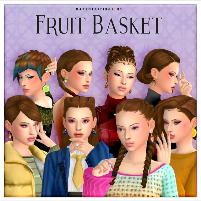 Fruit Basket (Public August 15th) de marsmerizing-sims para Los Sims 4