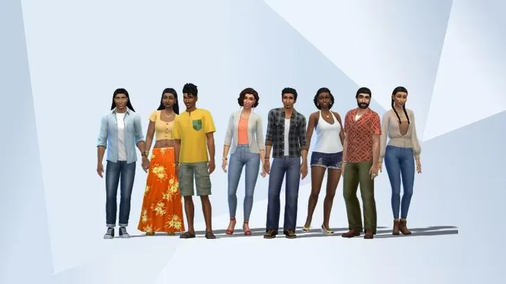 Los Sims 4 sims predeterminados — How New CAS Starter Sims Expand Cultural Expression in The Sims 4 | Simlish4, imagen 2