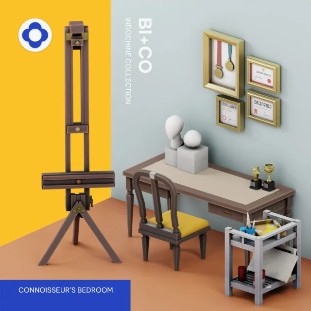 Indochine colección - Connoisseur’s Bedroom Set Hello there! It’s new CC time! Yay!!! We’re excited to share our latest colección with you all! This time aro de biplusco para Los Sims 4