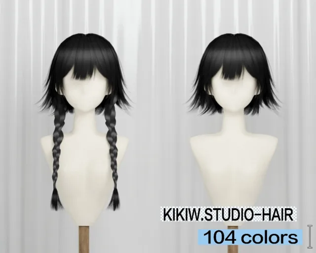 Vista previa de KIKIW.STUDIO-cabello 20240809, cabello de cocoona-sims para Los Sims 4.
