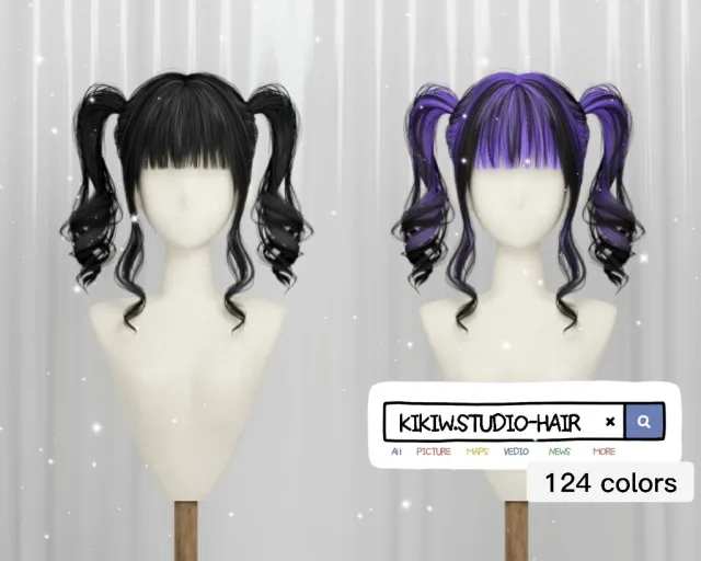 Vista previa de KIKIW.STUDIO-cabello 20240815, cabello de cocoona-sims para Los Sims 4.