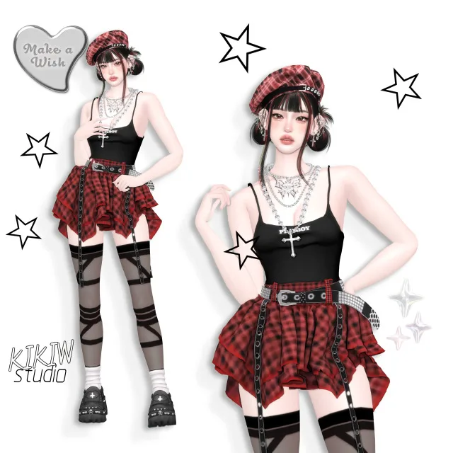 Vista previa de KIKIW.STUDIO- La Lola's, ropa de cocoona-sims para Los Sims 4.