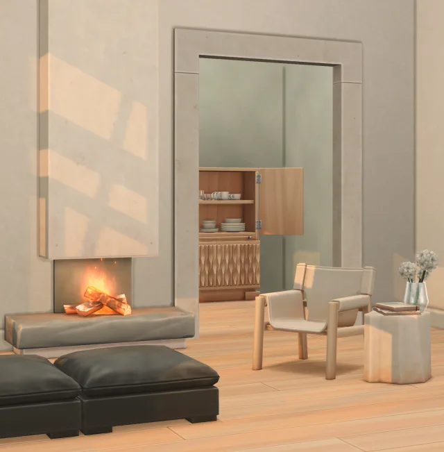 Vista previa de Klean colección - Part 5, construir y comprar de harrie-cc para Los Sims 4.