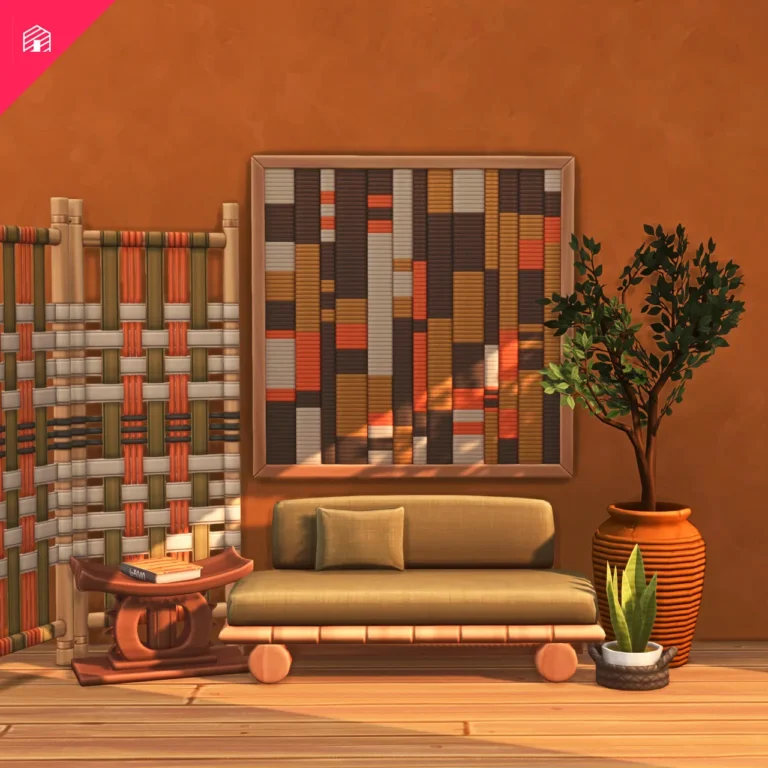 Vista previa de Kwatei colección - Part 3, construir y comprar de harrie-cc para Los Sims 4.
