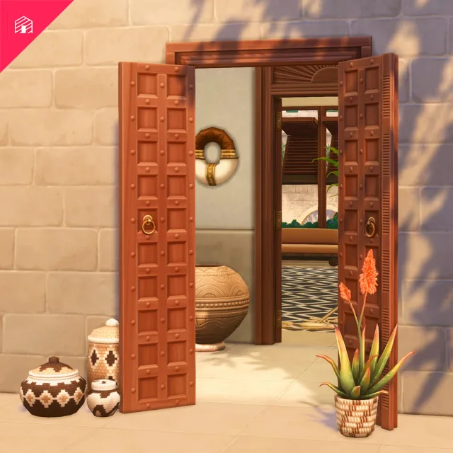 Vista previa de Kwatei colección - Part 4, construir y comprar de harrie-cc para Los Sims 4.