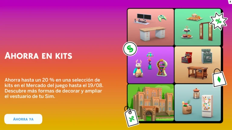 Los Sims 4 pone en oferta una selección de Kits con hasta 20% de descuento | Simlish4
