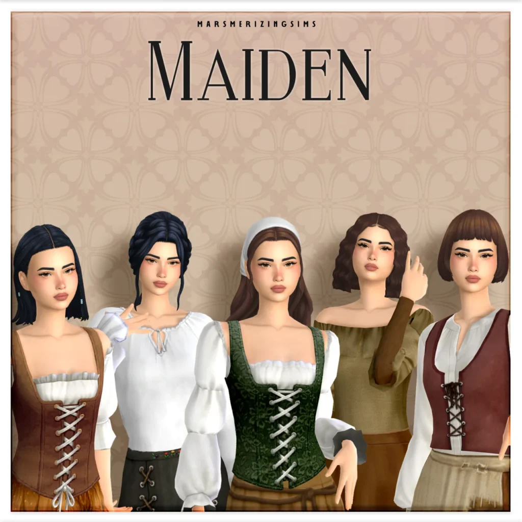 Maiden (Public May 9th) de marsmerizing-sims para Los Sims 4