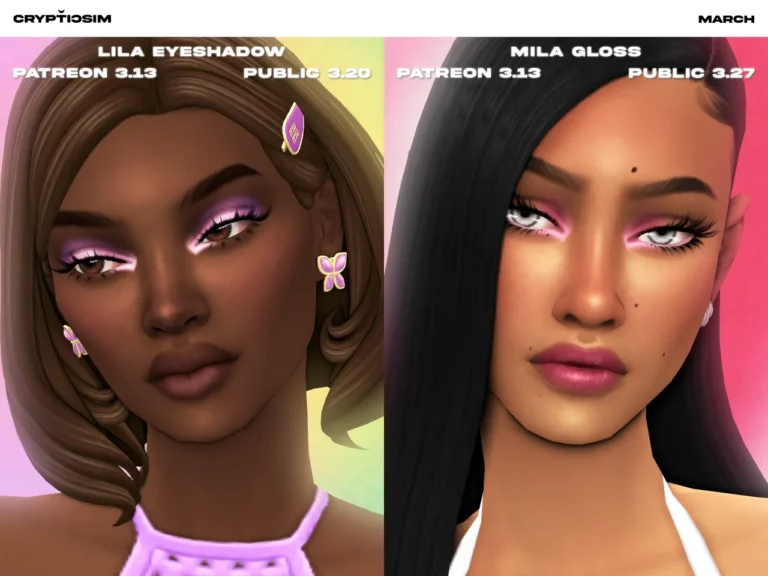 march cc. de crypticsim para Los Sims 4