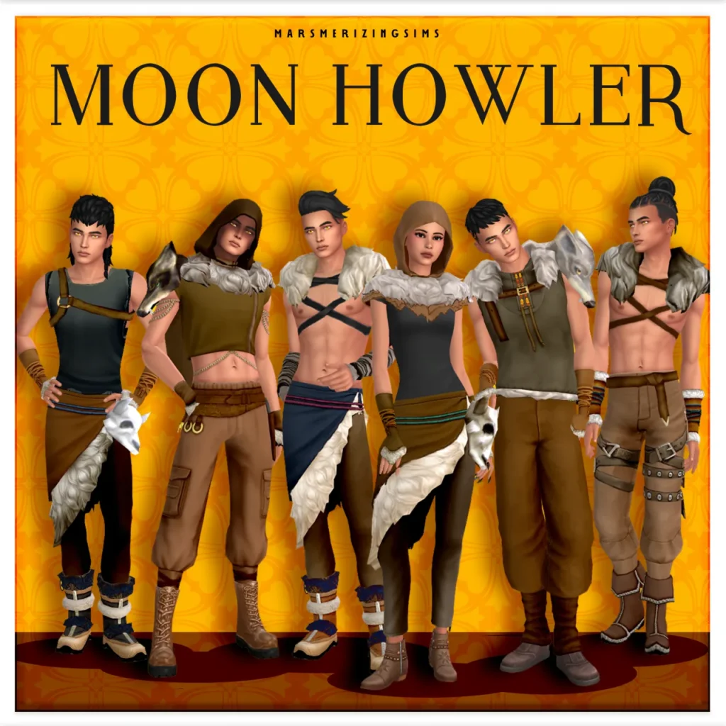 Moon Howler (Public Feb 21st) de marsmerizing-sims para Los Sims 4