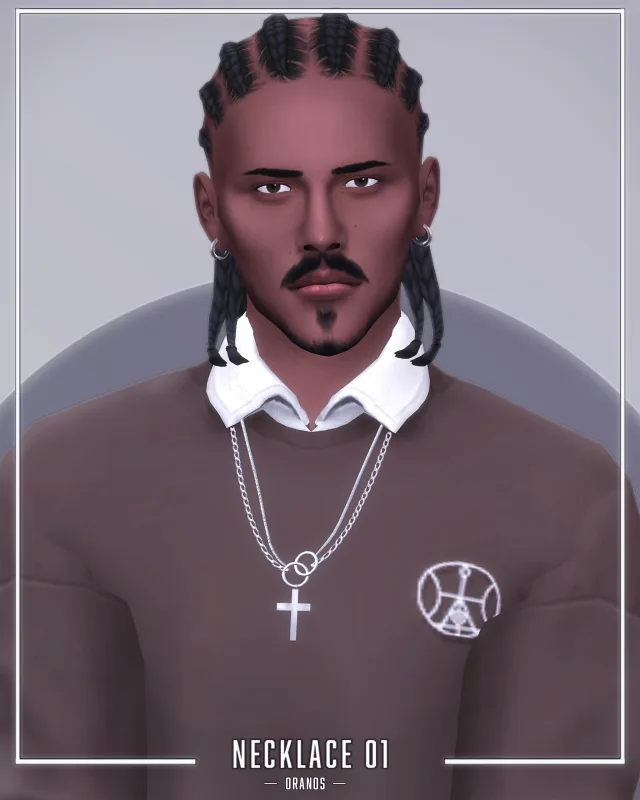 Vista previa de Necklace 01, accesorios de oranos para Los Sims 4.