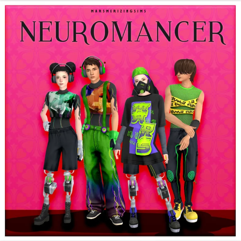 Neuromancer (Public March 7th) de marsmerizing-sims para Los Sims 4