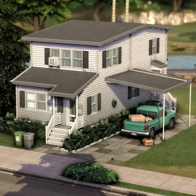 Vista previa de NEW BEGINNINGS, solares y habitaciones de axiisims para Los Sims 4.