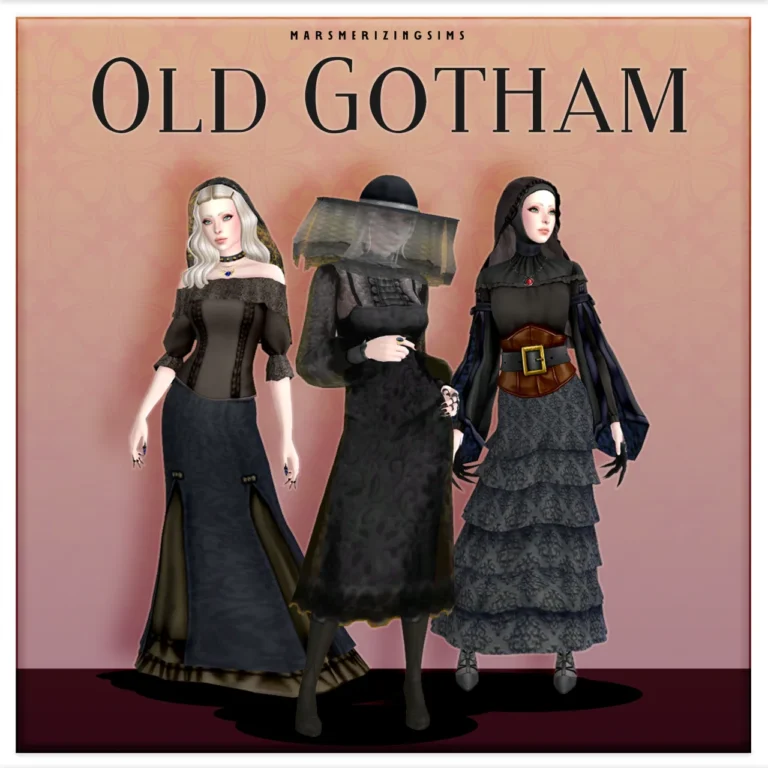 Old Gotham (Public March 21st) de marsmerizing-sims para Los Sims 4