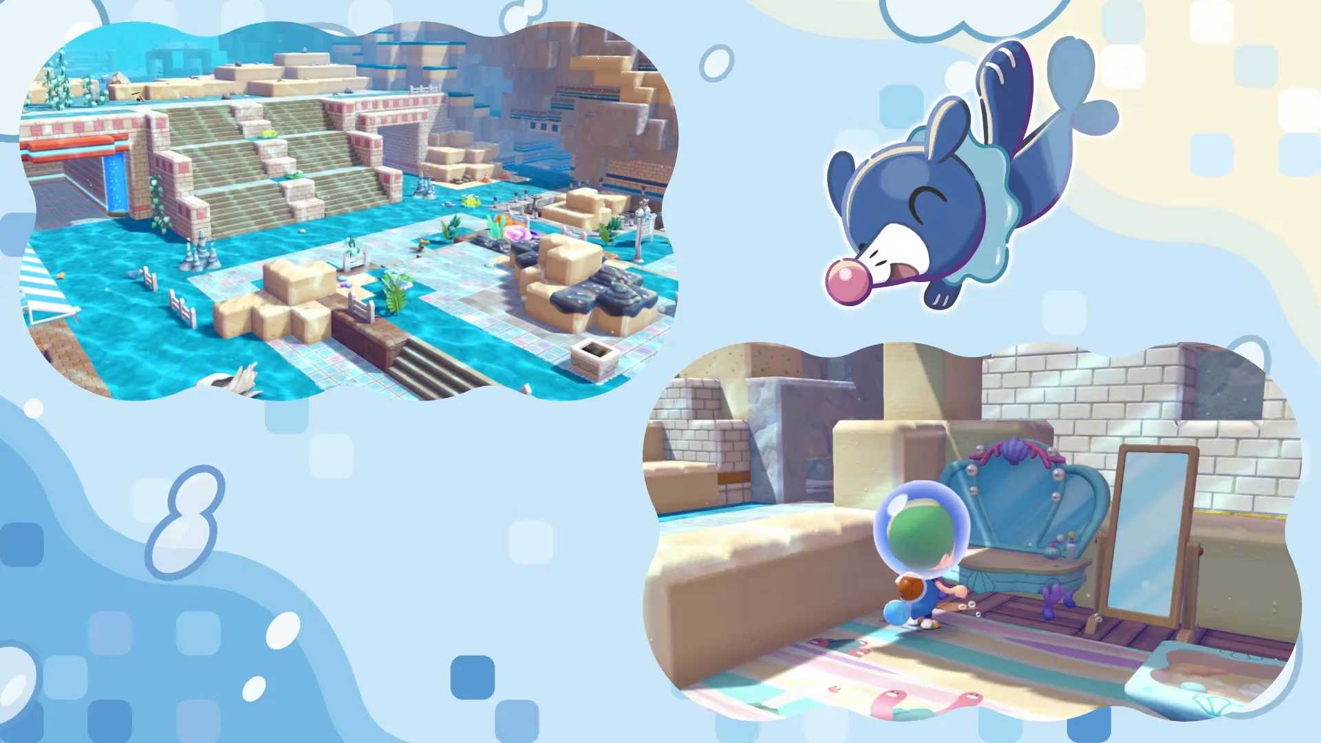 Simulación de vida Pokopia expansión — Pokémon Pokopia Expansion Pass paid DLC: Keep the cozy life going with a brand-new underwater area! | Simlish4, imagen 3