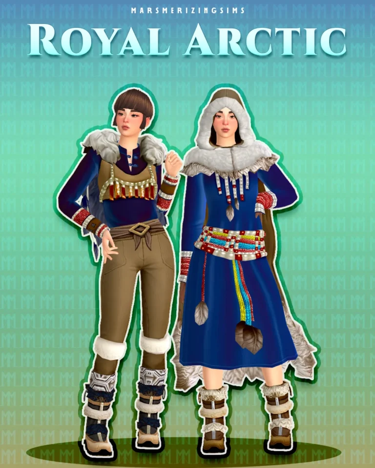 Royal Arctic (Public Nov 8th) de marsmerizing-sims para Los Sims 4