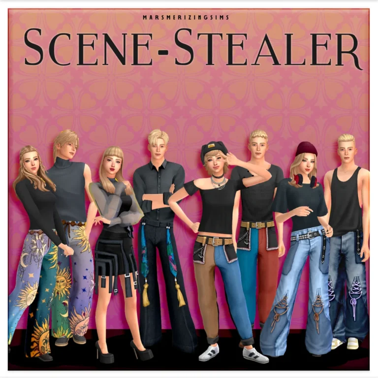 Scene-stealer (Public March 14th) de marsmerizing-sims para Los Sims 4
