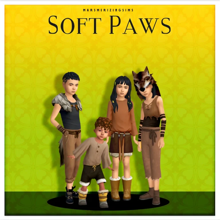 Soft Paws (Public April 4th) de marsmerizing-sims para Los Sims 4