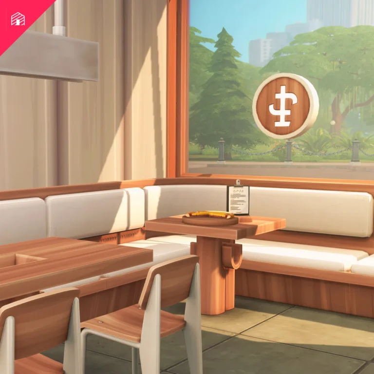 Vista previa de Spoons - Part 3, solares y habitaciones de harrie-cc para Los Sims 4.