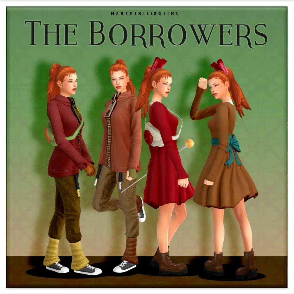 The Borrowers (Public March 28th) de marsmerizing-sims para Los Sims 4