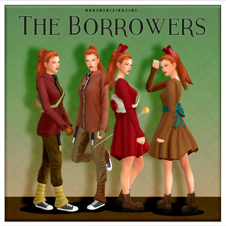 The Borrowers (Public March 28th) de marsmerizing-sims para Los Sims 4