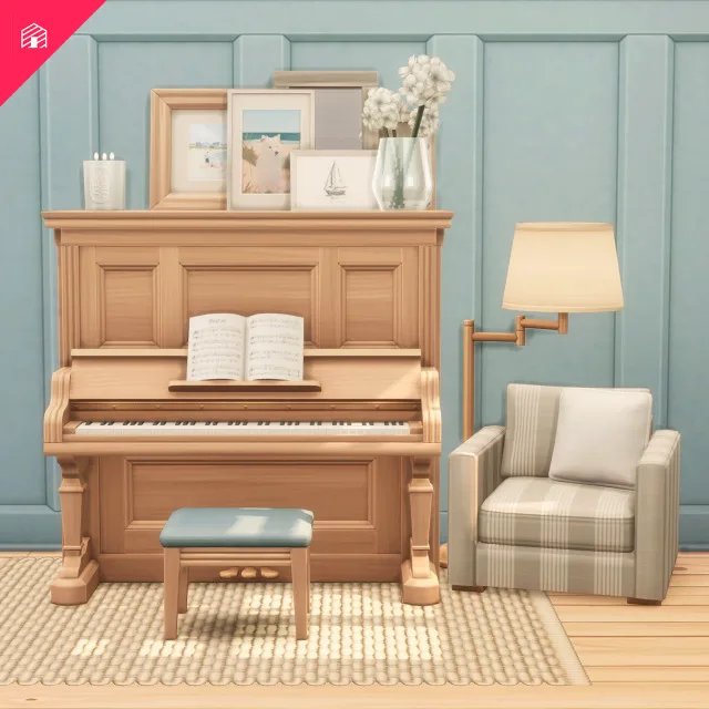Vista previa de The Coastal colección - Part Eight, construir y comprar de harrie-cc para Los Sims 4.
