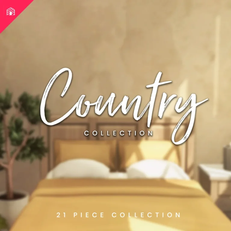 Vista previa de The Country colección - Part One, construir y comprar de harrie-cc para Los Sims 4.