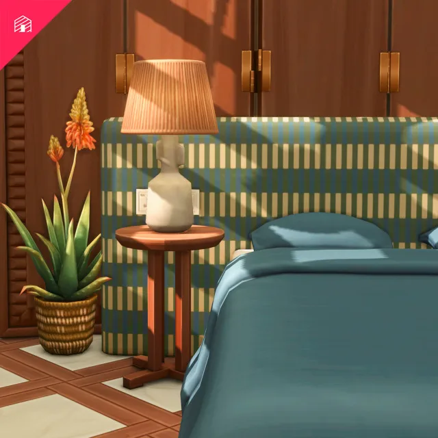 Vista previa de The Kwatei colección: Part 6 - The Royal Sanctuary, construir y comprar de harrie-cc para Los Sims 4.