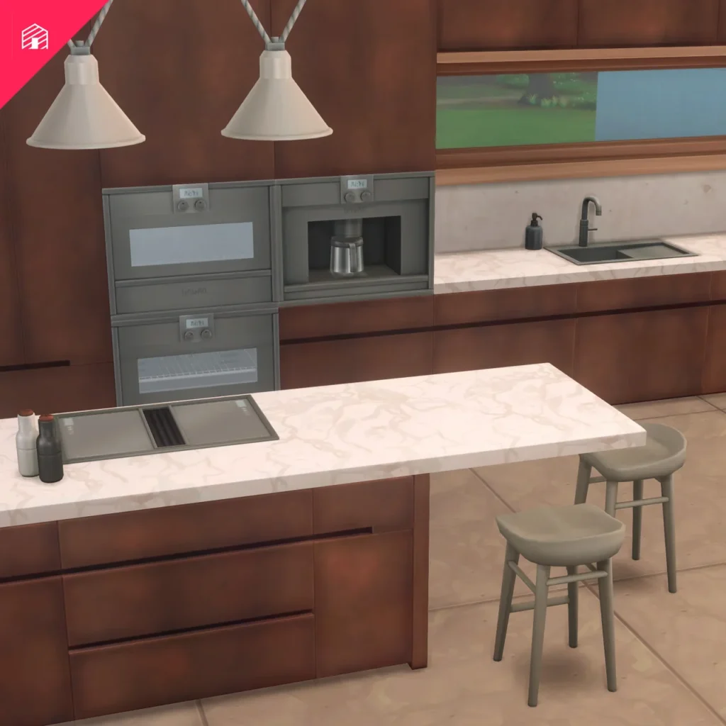 Vista previa de The Octave colección - Part One, construir y comprar de harrie-cc para Los Sims 4.