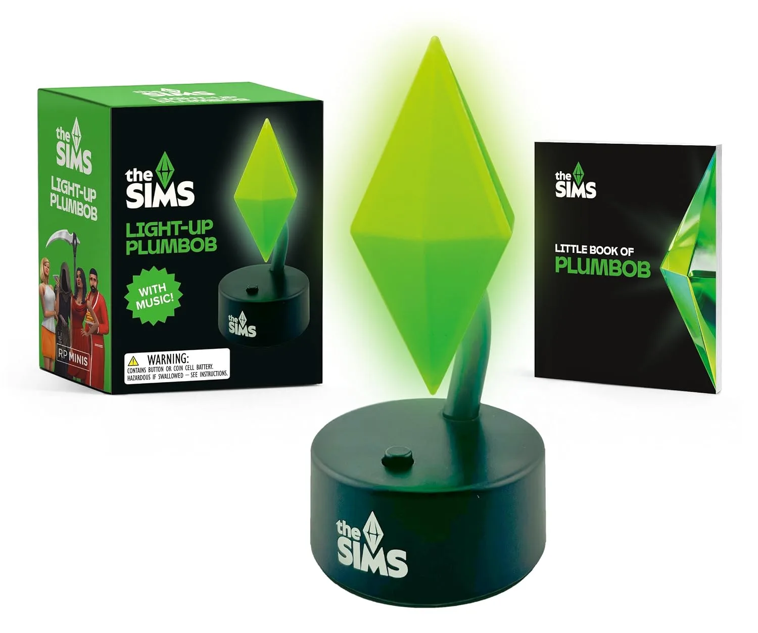 Simulación de vida Plumbob iluminado, Los Sims: Light-Up Plumbob: With Music! | Simlish4