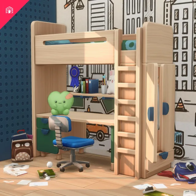 Vista previa de Tiny Tyrants, construir y comprar de harrie-cc para Los Sims 4.