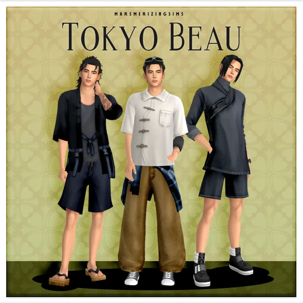 Tokyo Beau (Public July 4th) de marsmerizing-sims para Los Sims 4