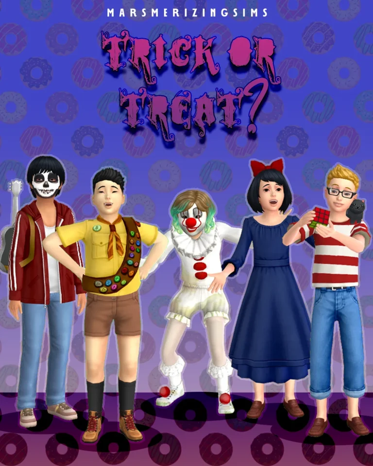 Trick or Treat? (Public No 15th) de marsmerizing-sims para Los Sims 4