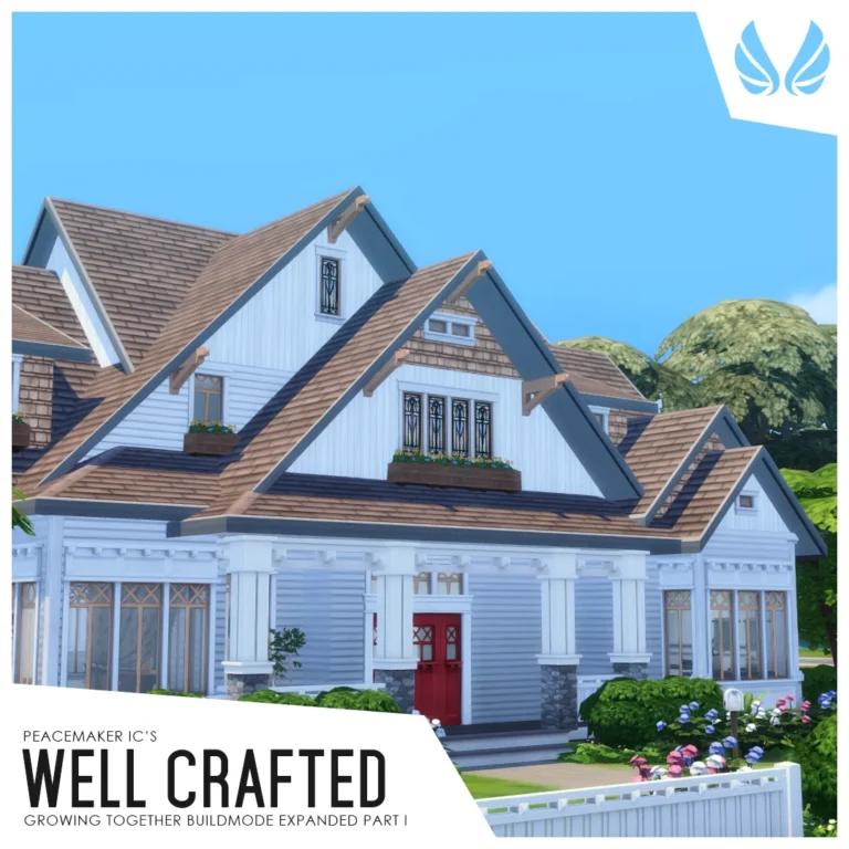 Vista previa de Well crafted expanded 42 new build items for, construir y comprar de peacemaker-ic para Los Sims 4.
