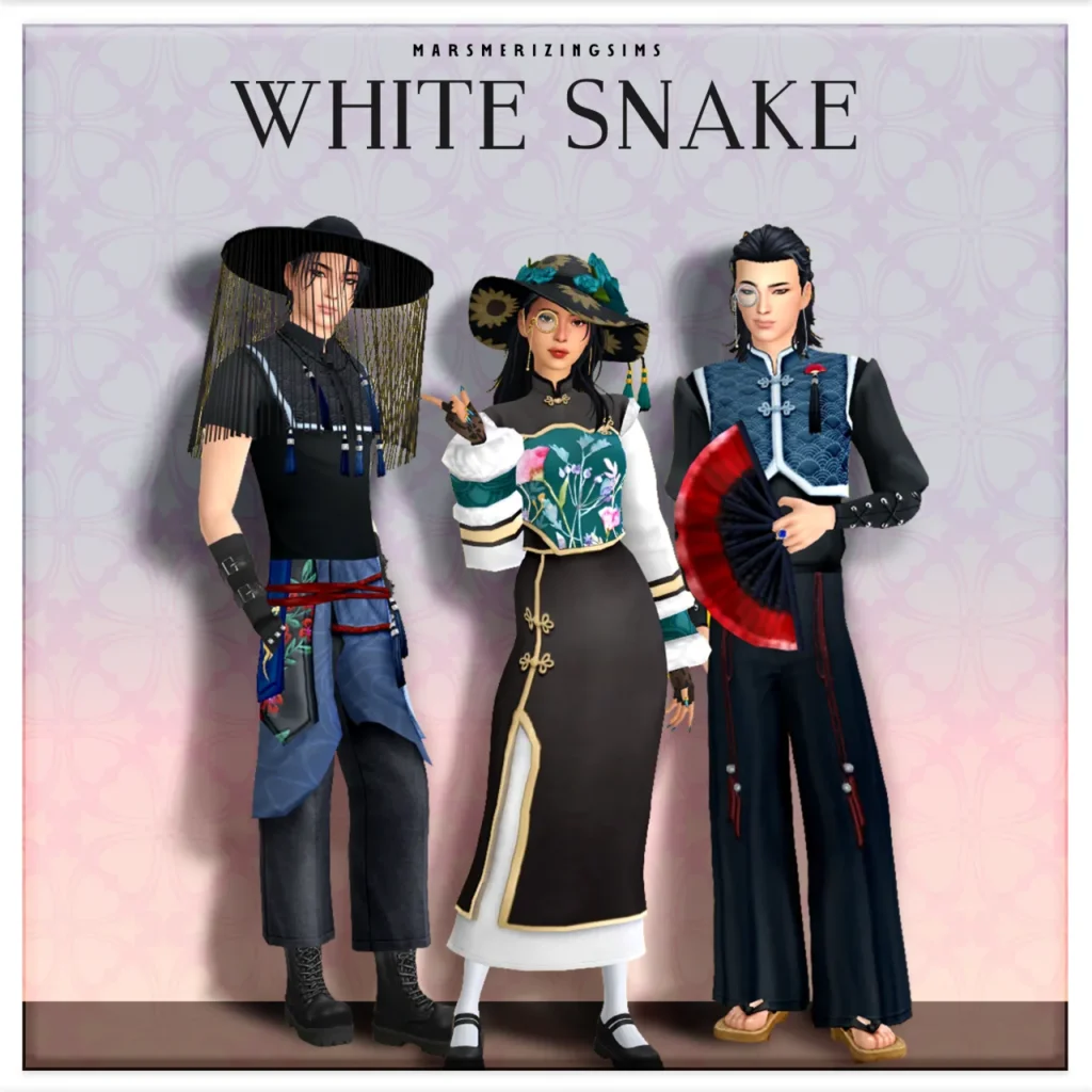 White Snake (Public Jan 24th) de marsmerizing-sims para Los Sims 4