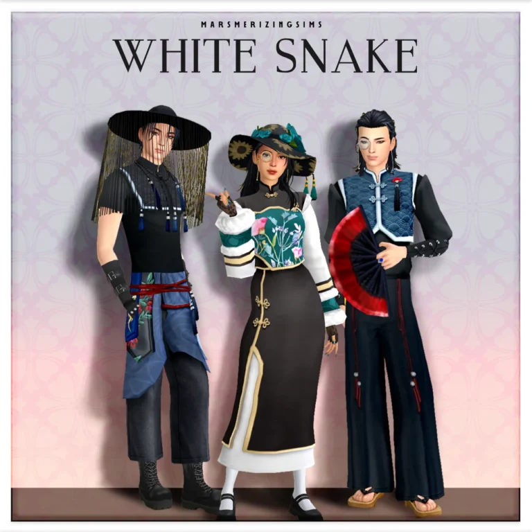 White Snake (Public Jan 24th) de marsmerizing-sims para Los Sims 4