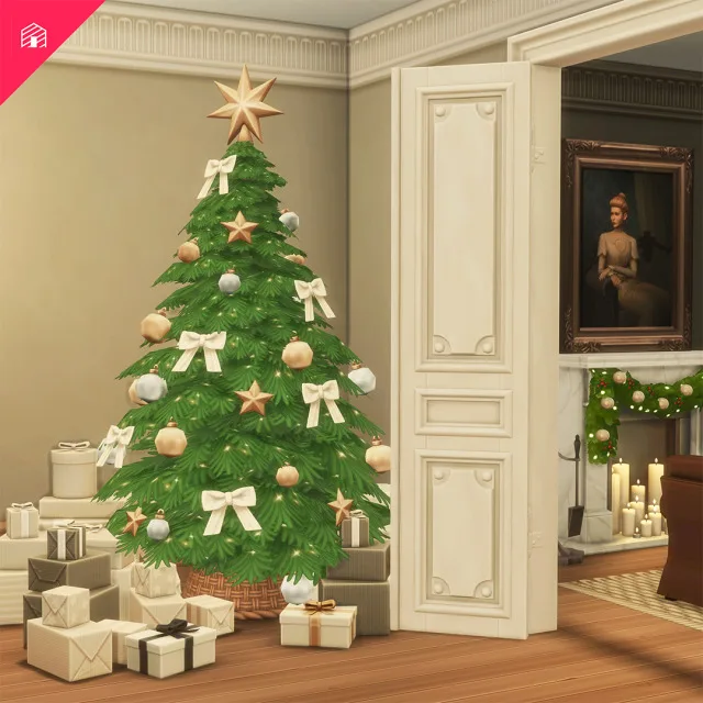 Vista previa de Winterfest 2024, construir y comprar de harrie-cc para Los Sims 4.