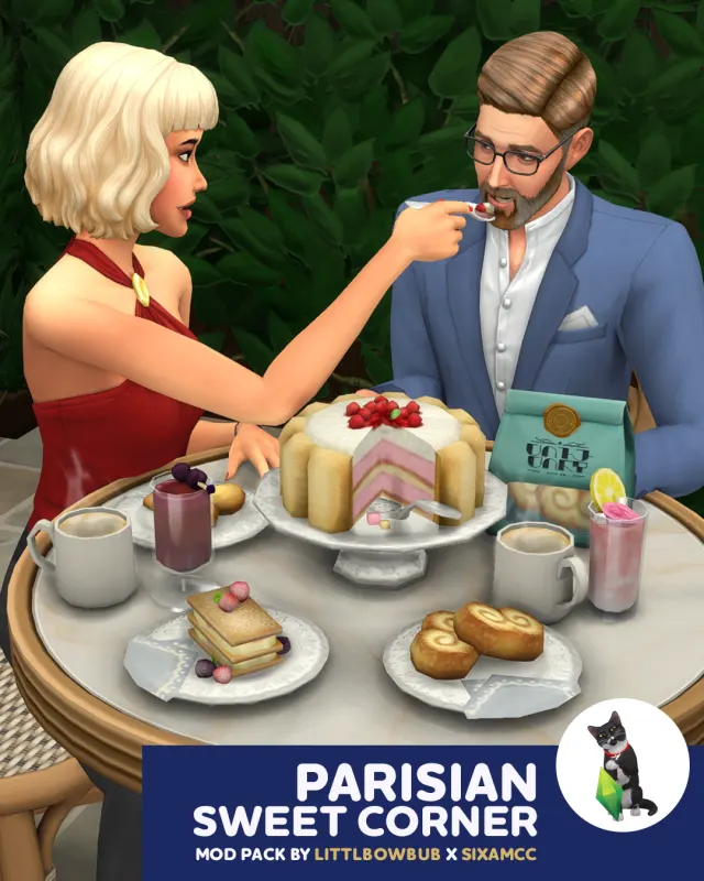 Vista previa de ABOUT THIS COLLAB, muebles de littlbowbub para Los Sims 4.