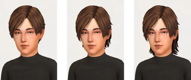 Vista previa de Aharris00britney Leon cabello (Kids conversiones), cabello de its-adrienpastel para Los Sims 4.