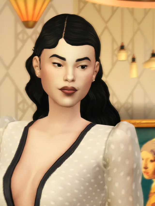 Vista previa de Atelier : Scarlett Set, crear un sim de rustys-cc para Los Sims 4.