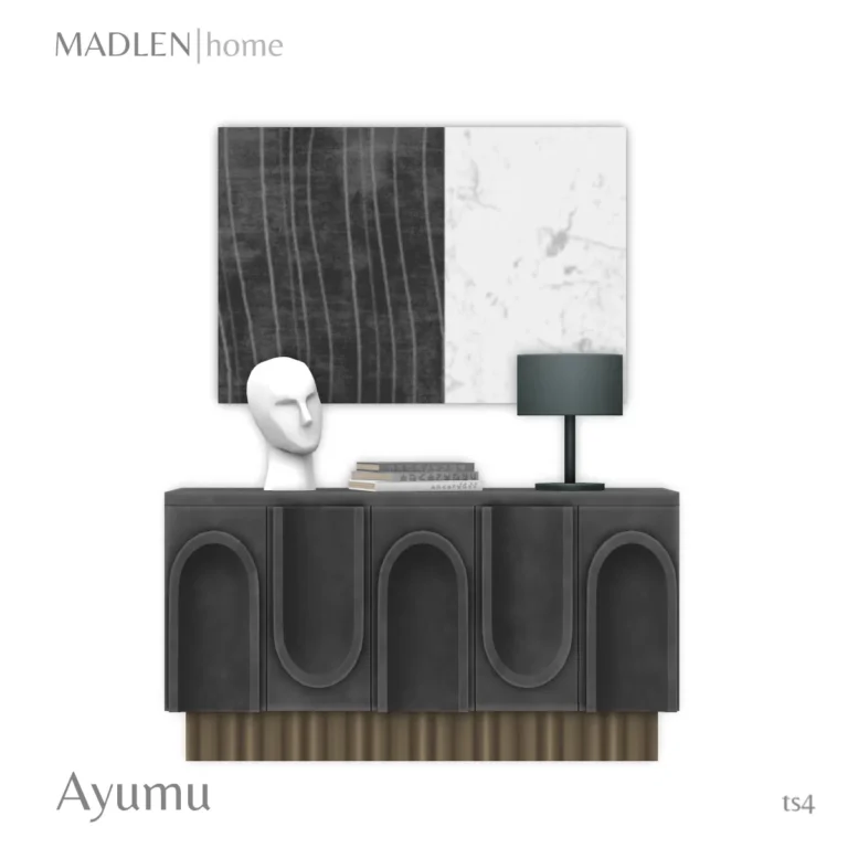 Vista previa de Ayumu set dont know about you but im always, muebles de madlensims para Los Sims 4.