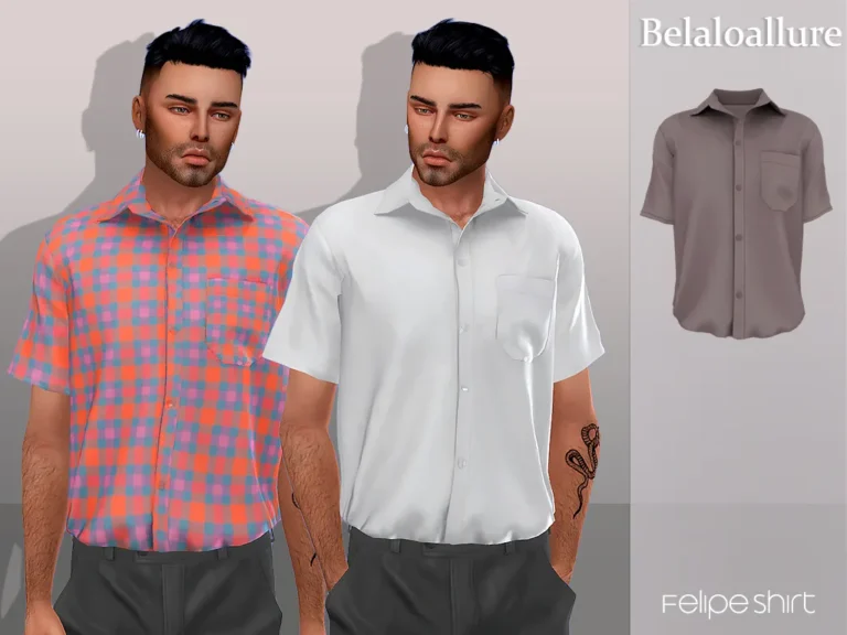 Vista previa de Belaloallure_Felipe set, crear un sim de belaloallure3 para Los Sims 4.